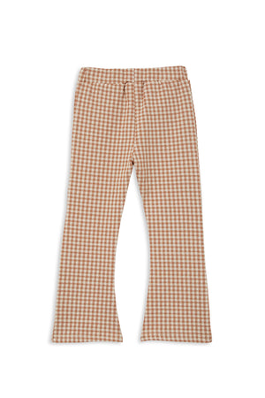 Milky Check Flare Pant