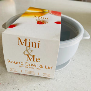 Mini & Me Bowl with lid  - Porcini