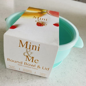 Mini & Me Bowl with lid  - Spearmint