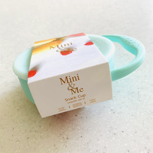 Mini & Me Snackcup  - Spearmint