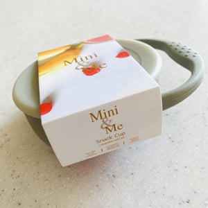 Mini & Me Snackcup  - Olive