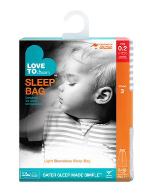 Sleep Bag 0.2 Tog Grey