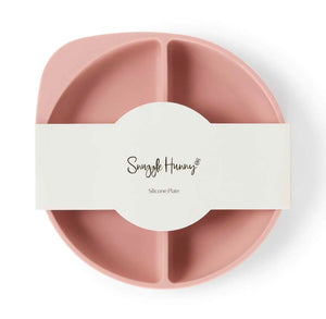 Snuggle Hunny Silicone Suction Plate - Rose