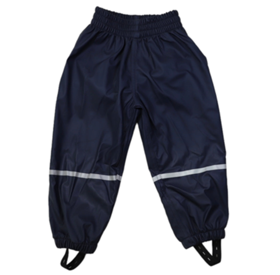 Korango Waterproof Rain Pants- Navy