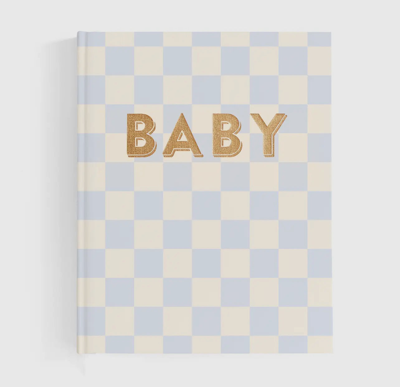 Fox and Fallow Baby Book - Blue Check