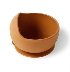 Snuggle Hunny Silicone Suction Bowl - Chestnut