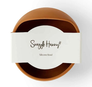 Snuggle Hunny Silicone Suction Bowl - Chestnut