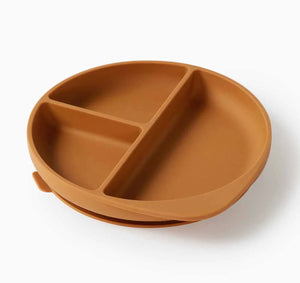 Snuggle Hunny Silicone Suction Plate - Chestnut