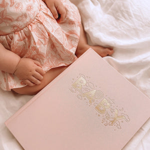 Fox and Fallow Baby Book - Rose