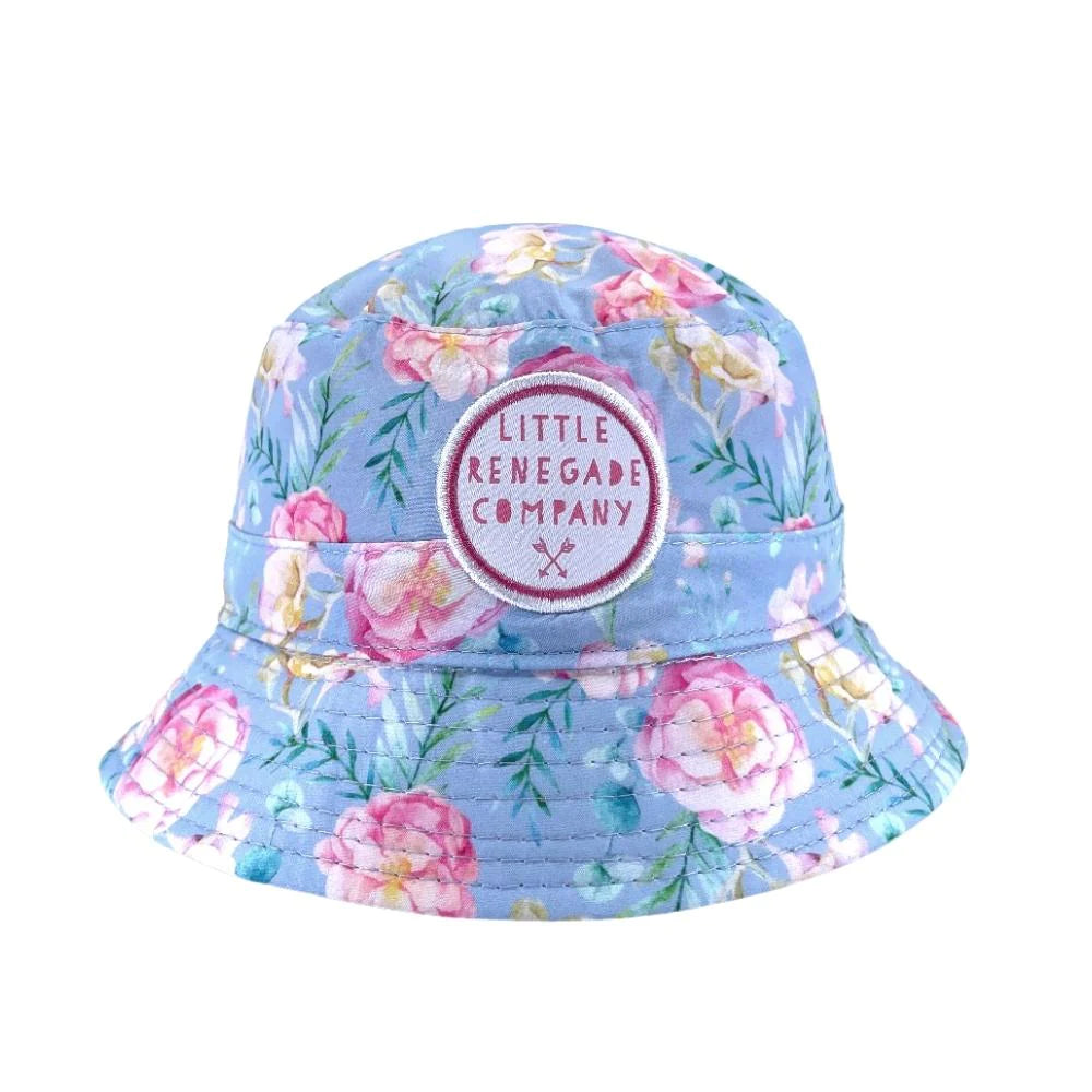 Little Renegade Company Reversible Bucket Hat - Camellia