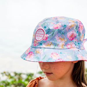 Little Renegade Company Reversible Bucket Hat - Camellia