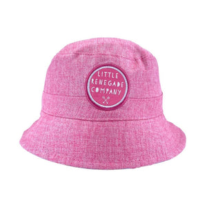 Little Renegade Company Reversible Bucket Hat - Camellia