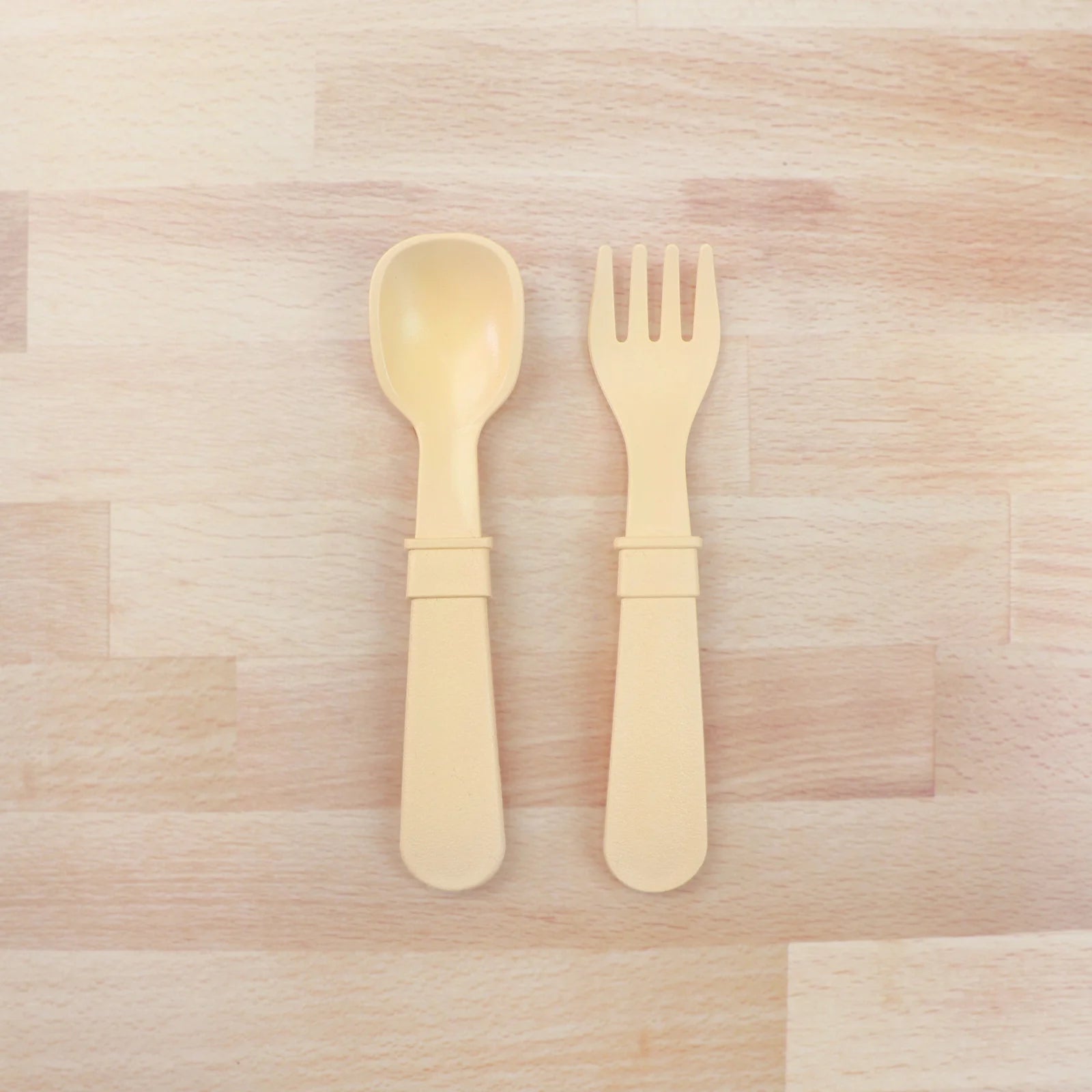 Re-Play Fork & Spoon Set - Lemon
