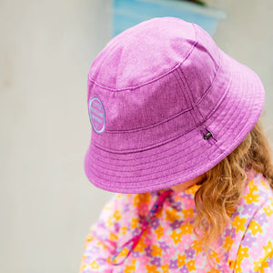 Little Renegade Company Reversible Bucket Hat -Lovely Bows