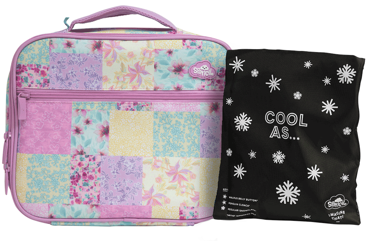 Spencil Big Cooler Bag + Chill Pack - Blooming Beauty