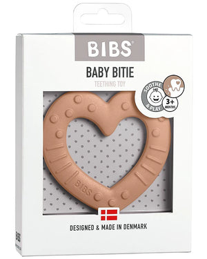 BIBS Baby Bitie Heart - Peach