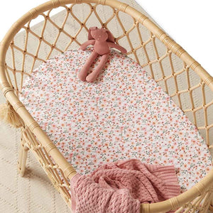 Snuggle Hunny Kids Bassinet Sheet/Change Pad - Spring Floral