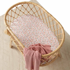 Snuggle Hunny Kids Bassinet Sheet/Change Pad - Spring Floral