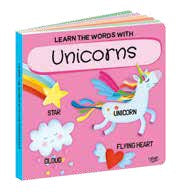 3D Puzzle and Book Set - Read & Learn with Unicorns 40 pcs