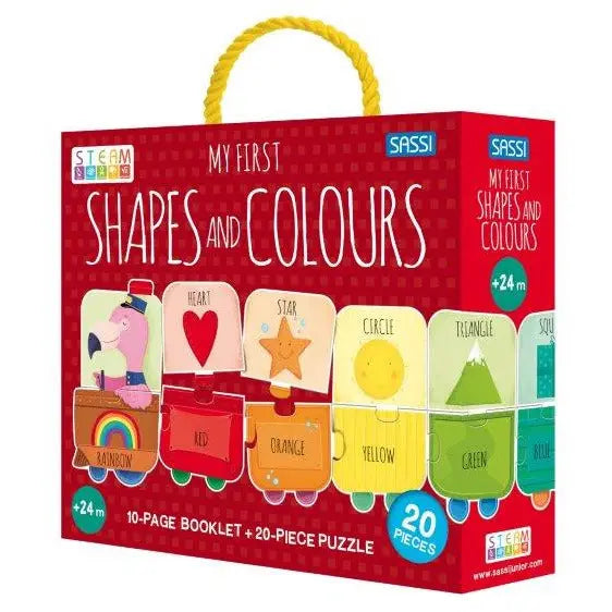 My First Shapes and Colour- Puzzle & Book Set