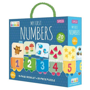 My First Numbers - Puzzle & Book Set