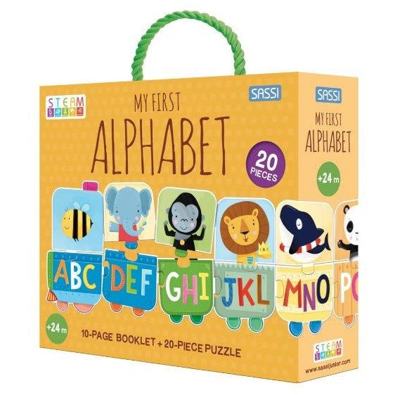 My First Alphabet - Puzzle & Book Set