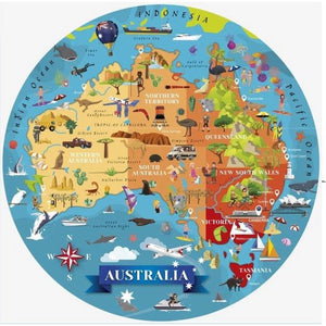 Travel, Learn and Explore Australia - Puzzle & Book Set