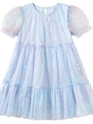 Designer Kidz Shooting Star Tiered Dress