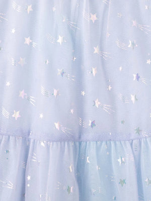 Designer Kidz Shooting Star Tiered Dress