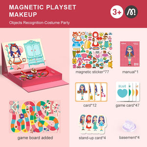 Sweet Girl Magnetic Playset