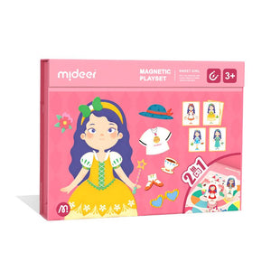 Sweet Girl Magnetic Playset