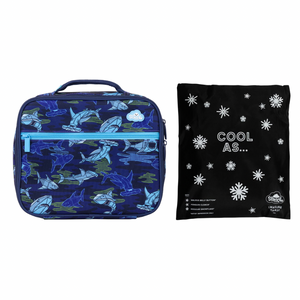 Spencil Big Cooler Bag + Chill Pack - Robo Shark