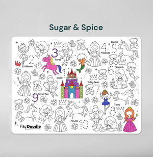 HeyDoodle A3 Mat - Sugar and Spice