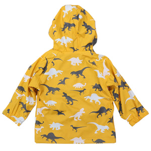 Korango Colour Change Raincoat - Dinosaur
