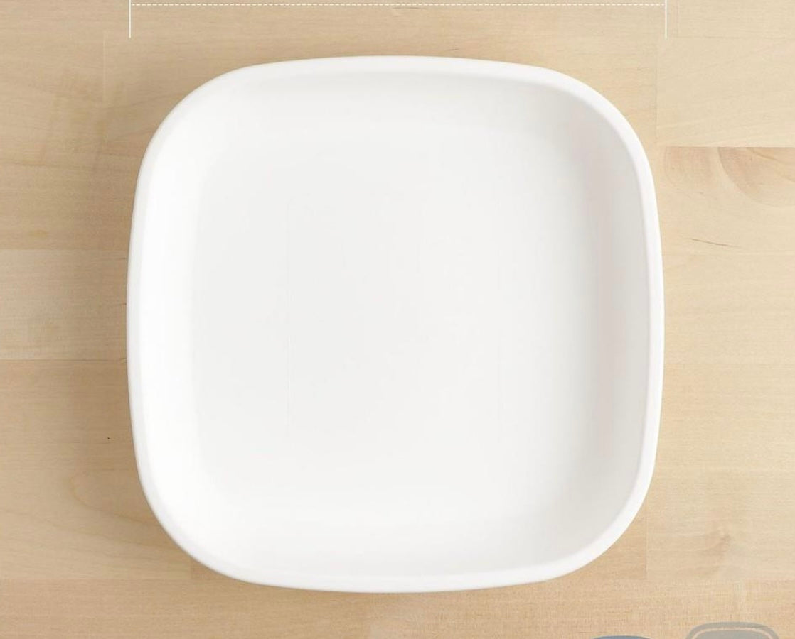 Re-Play Flat Plate - White