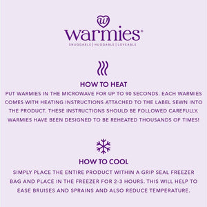 Warmies Heatable Weighted Sensory Pal - Marshmallow Llama