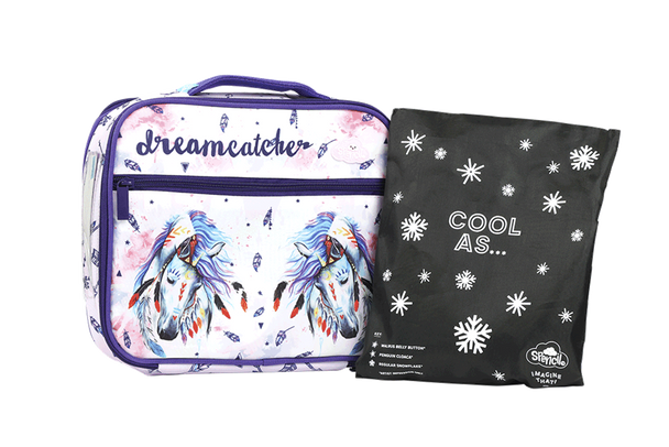 Spencil Big Cooler Bag + Chill Pack - Dreamcatcher Horse