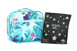 Spencil Big Cooler Bag + Chill Pack - Beach Blooms