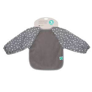 All4Ella Long Sleeve Bib - Grey