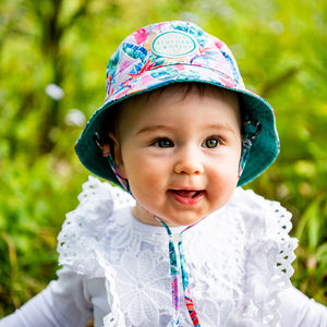 Little Renegade Company Reversible Bucket Hat - Paradise