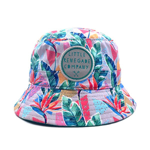 Little Renegade Company Reversible Bucket Hat - Paradise