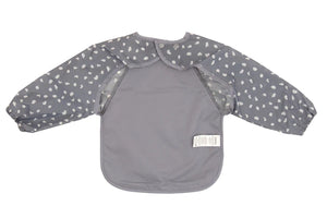 All4Ella Long Sleeve Bib - Grey