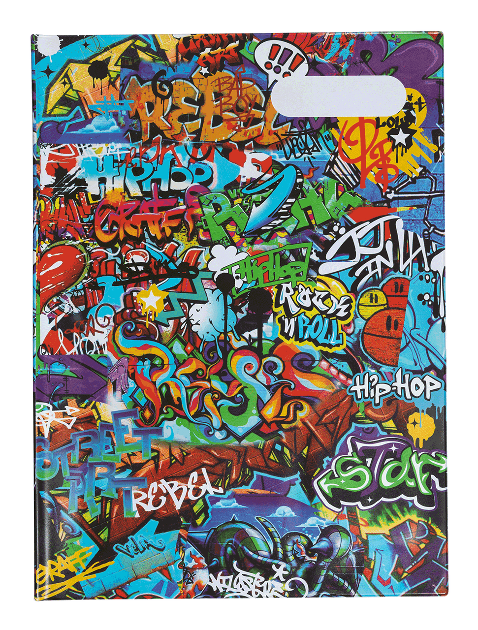 Spencil ScrapBook Cover - Street Art