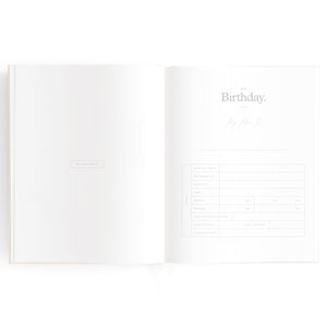 Fox & Fallow Baby Book - Buttermilk