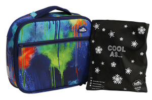 Spencil Big Cooler Bag + Chill Pack -Colour Drip