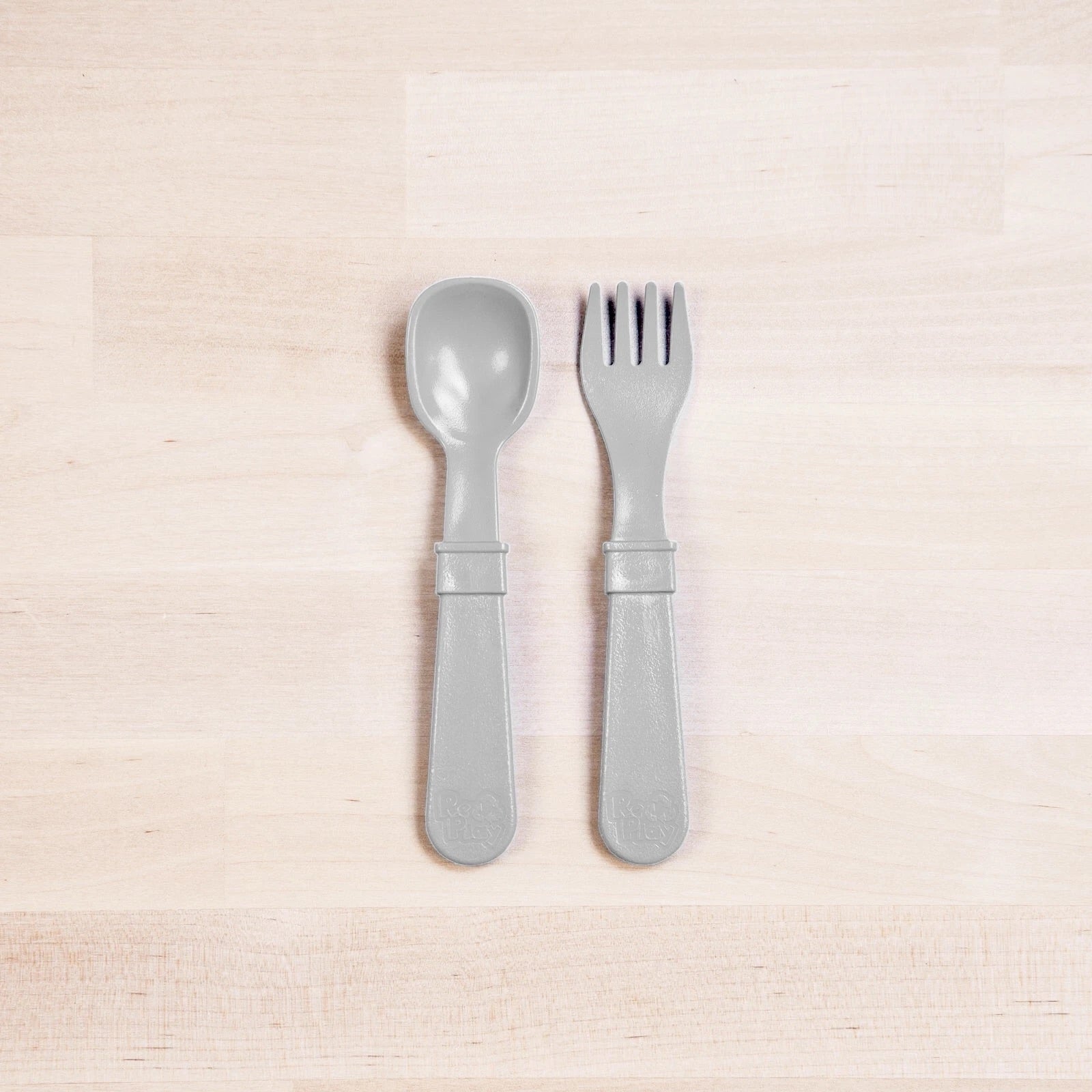 Re-Play Fork & Spoon Set - Grey