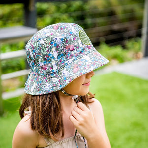Little Renegade Company Reversible Bucket Hat - Aussie Natives