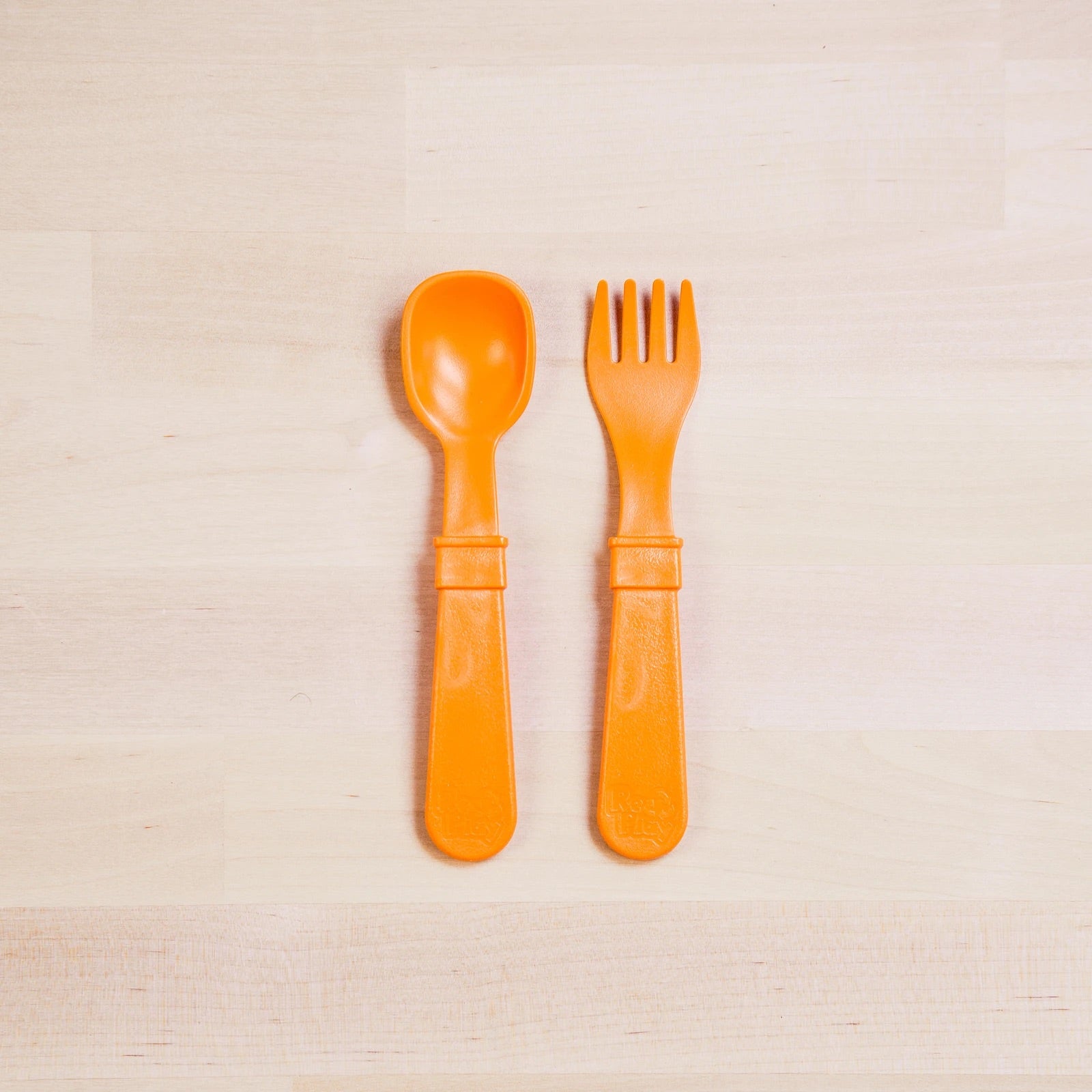 Re-Play Fork & Spoon Set - Orange