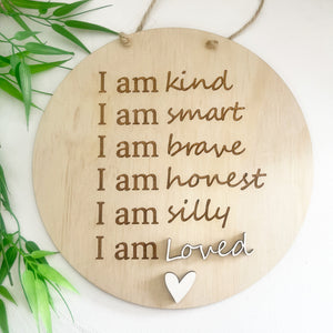 Timber Tinkers Wall Sign - Affirmation