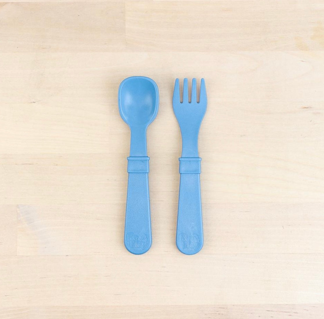 Re-Play Fork & Spoon Set - Denim